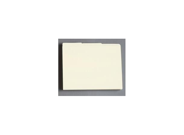 Vertikalmappe ESSELTE A4 fane venstre 210 gr manilla kartong 